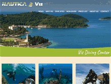 Tablet Screenshot of divingvis.com